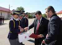 ORADEA - CEREMONIE DE ABSOLVIRE - SCOALA DE PREGATIRE A AGENTILOR POLITIEI DE FRONTIERA