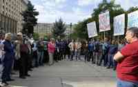 BUCURESTI - PICHET DE PROTEST - METROREX