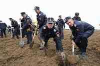 MARASESTI - START CAMPANIE PLANTARE - PARCUL MEMORIEI NATIONALE