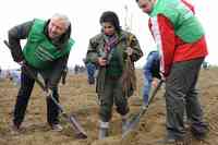 MARASESTI - START CAMPANIE PLANTARE - PARCUL MEMORIEI NATIONALE