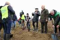 MARASESTI - START CAMPANIE PLANTARE - PARCUL MEMORIEI NATIONALE