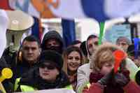 BUCURESTI - PROTEST - MINISTERUL DE INTERNE