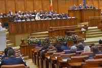 PARLAMENT - SEDINTA SOLEMNA - 100 DE ANI DE LA UNIREA BASARABIEI CU ROMANIA