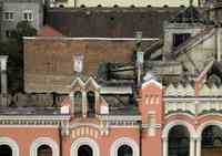 ORADEA - INCENDIU - PALATUL EPISCOPIEI GRECO-CATOLICE