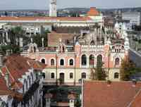 ORADEA - INCENDIU - PALATUL EPISCOPIEI GRECO-CATOLICE