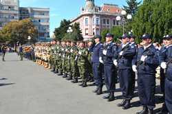 ARAD - MANIFESTARI - COMEMORARE - DETASAMENT PAULIS