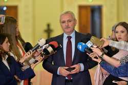 PALATUL PARLAMENTULUI - DECLARATII PRESA - LIVIU DRAGNEA