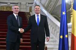 BUCURESTI - INTALNIRE - KLAUS IOHANNIS - JENS STOLTENBERG