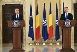 BUCURESTI - INTALNIRE - KLAUS IOHANNIS - JENS STOLTENBERG