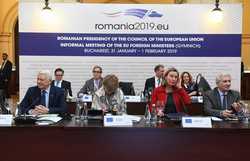 BUCURESTI - REUNIUNEA INFORMALA A MINISTRILOR AFACERILOR EXTERNE DIN UE