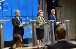 BRUXELLES - CONFERINTA DE PRESA - CONSILIUL MINISTRILOR MEDIULUI DIN U.E.