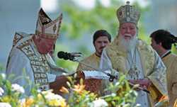 BUCURESTI - VIZITA SANCTITATII SALE - PAPA IOAN PAUL AL II-LEA - 1999