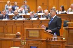 PARLAMENT - SEDINTA SOLEMNA - MARCARE ADERARE ROMANIA LA NATO