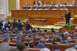 PARLAMENT - SEDINTA SOLEMNA - MARCARE ADERARE ROMANIA LA NATO