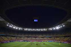 BUCURESTI - ANTRENAMENT OFICIAL - ECHIPA NATIONALA DE FOTBAL A SPANIEI