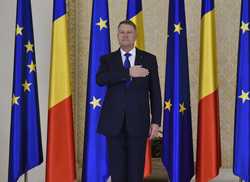 PALATUL COTROCENI - CEREMONIE DECORARE - KLAUS IOHANNIS