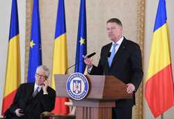 PALATUL COTROCENI - ACORDARE PREMIUL EUROPEAN &#039;COUDENHOVE-KALERGI&#039; - KLAUS IOHANNIS