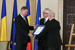 PALATUL COTROCENI - ACORDARE PREMIUL EUROPEAN &#039;COUDENHOVE-KALERGI&#039; - KLAUS IOHANNIS