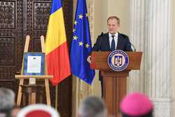 PALATUL COTROCENI - ACORDARE PREMIUL EUROPEAN &#039;COUDENHOVE-KALERGI&#039; - KLAUS IOHANNIS