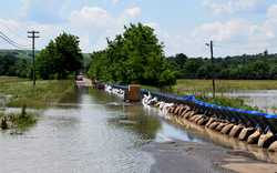 JUDETUL BOTOSANI - INUNDATII - RAUL PRUT