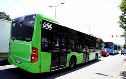 BUCURESTI - PUNERE IN CIRCULATIE - AUTOBUZE HIBRID MERCEDES CITARO