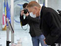 BUCURESTI - VIZITA KLAUS IOHANNIS - SPITALUL UNIVERSITAR DE URGENTA BUCURESTI