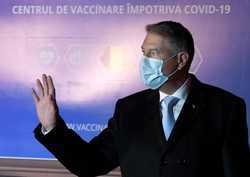 BUCURESTI - VIZITA KLAUS IOHANNIS - CENTRUL DE VACCINARE ANTI-COVID-19