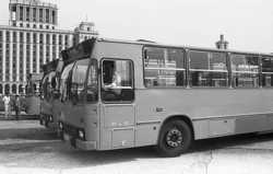 INAUGURAREA PRIMEI LINII PRIVATE DE AUTOBUZ - 1993