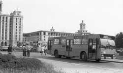 INAUGURAREA PRIMEI LINII PRIVATE DE AUTOBUZ - 1993