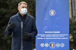 BUCURESTI - VIZITA KLAUS IOHANNIS - CENTRUL DE VACCINARE ANTI-COVID-19