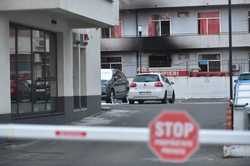 BUCURESTI - INCENDIU - SPITAL &#039;&#039;MATEI BALS&#039;&#039;