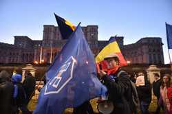 BUCURESTI - PROTEST - &#039;SPUNEM NU VACCINARII FORTATE&#039;