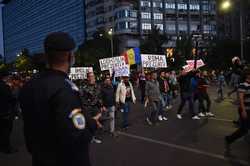 BUCURESTI - PROTEST IMPOTRIVA RESTRICTIILOR INSTITUITE IN CONTEXTUL PANDEMIEI DE COVID-19