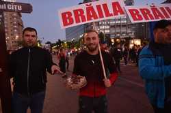 BUCURESTI - PROTEST IMPOTRIVA RESTRICTIILOR INSTITUITE IN CONTEXTUL PANDEMIEI DE COVID-19