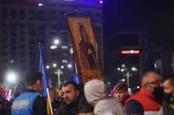 BUCURESTI - PROTEST IMPOTRIVA RESTRICTIILOR INSTITUITE IN CONTEXTUL PANDEMIEI DE COVID-19