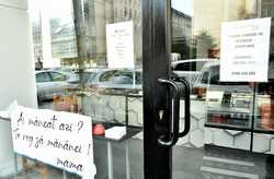 BUCURESTI - PROTEST - MINISTERUL SANATATII