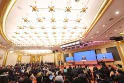 TWO SESSIONS CHINABEIJINGPREMIERPRESS CONFERENCE CN