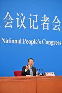 TWO SESSIONS CHINABEIJINGPREMIERPRESS CONFERENCE CN