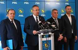 BUCURESTI - DEPUNERE CANDIDATURA LA PRESEDINTIA PNL - NICOLAE CIUCA