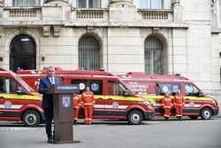 BUCURESTI - RECEPTIE  AMBULANTE SMURD