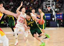 SPAUSTRALIAMELBOURNEBASKETBALLFIBA WORLD CUPASIAN QUALIFIERSCHN VS AUS