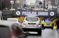 BUCURESTI - TRAFIC RESTRICTIONAT - PASAJUL UNIRII