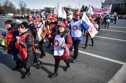 BUCURESTI - MITING - FEDERATIA SANITAS