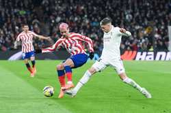 SPSPAINMADRIDFOOTBALLLA LIGAREAL MADRID VS ATLETICO DE MADRID