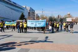 CRAIOVA - ADUNARE PUBLICA - PICHETARE - SINDICATUL INVATAMANTULUI &#039;SPIRU HARET&#039; DOLJ