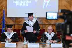 IASI - DECERNARE DOCTOR HONORIS CAUSA - DUMITRU DORIN PRUNARIU