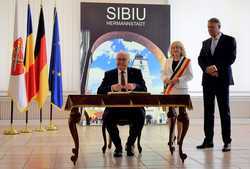 SIBIU - VIZITA DE STAT - FRANK-WALTER STEINMEIER