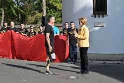 BUCURESTI - FAMILIA REGALA - PRIMIRE MILITARII PARTICIPANTI - STAFETA VETERANILOR INVICTUS