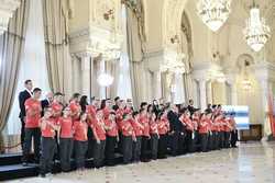 PALATUL COTROCENI - CEREMONIE DECORARE - FUNDATIA SPECIAL OLYMPICS ROMANIA