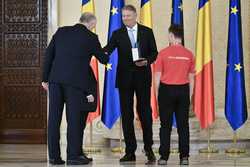 PALATUL COTROCENI - CEREMONIE DECORARE - FUNDATIA SPECIAL OLYMPICS ROMANIA